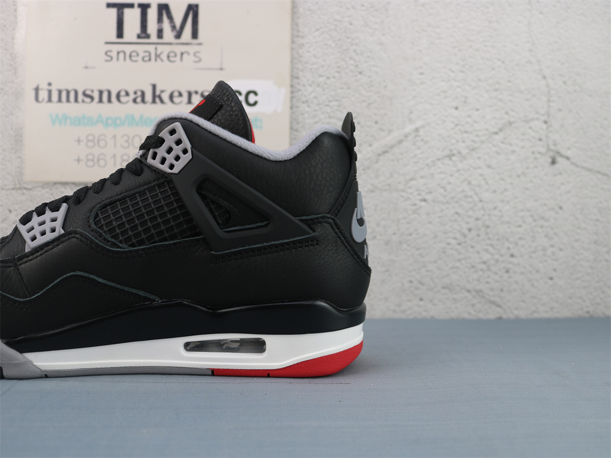 GX Batch Air Jordan 4 Retro Bred Reimagined FV5029-006